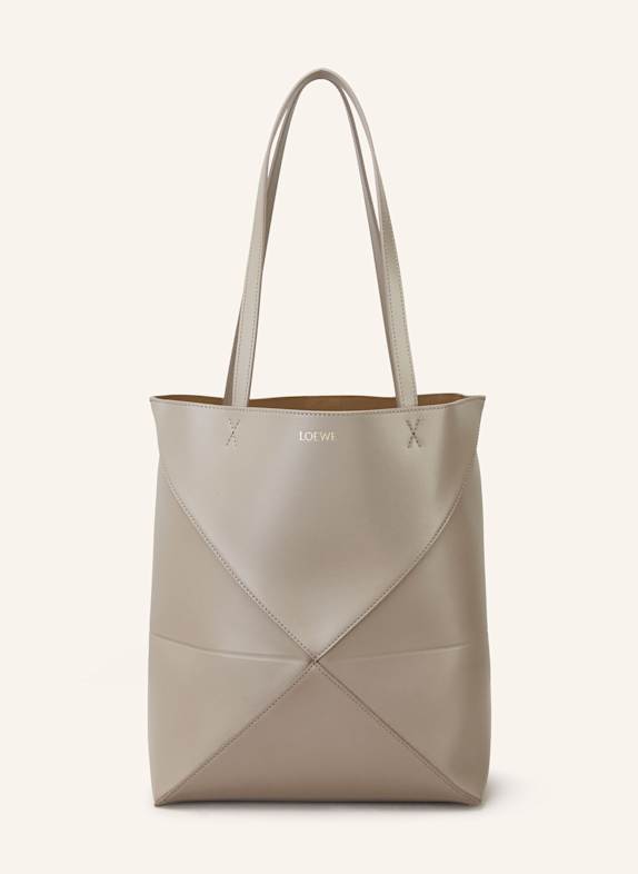 LOEWE Shopper PUZZLE FOLD BEIGE