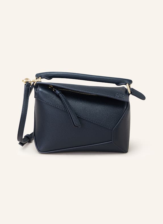 LOEWE Handtasche PUZZLE EDGE MINI DUNKELBLAU