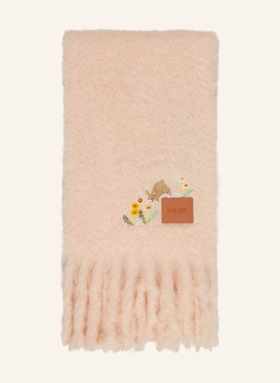 LOEWE Mohair-Schal NUDE