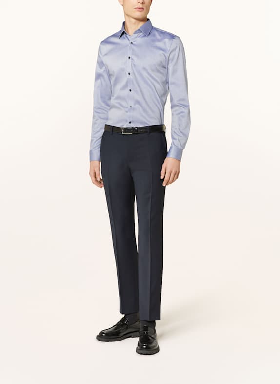 OLYMP Hemd No. Six super slim DUNKELBLAU