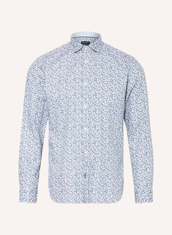 OLYMP Hemd Casual regular fit WEISS/ HELLBLAU