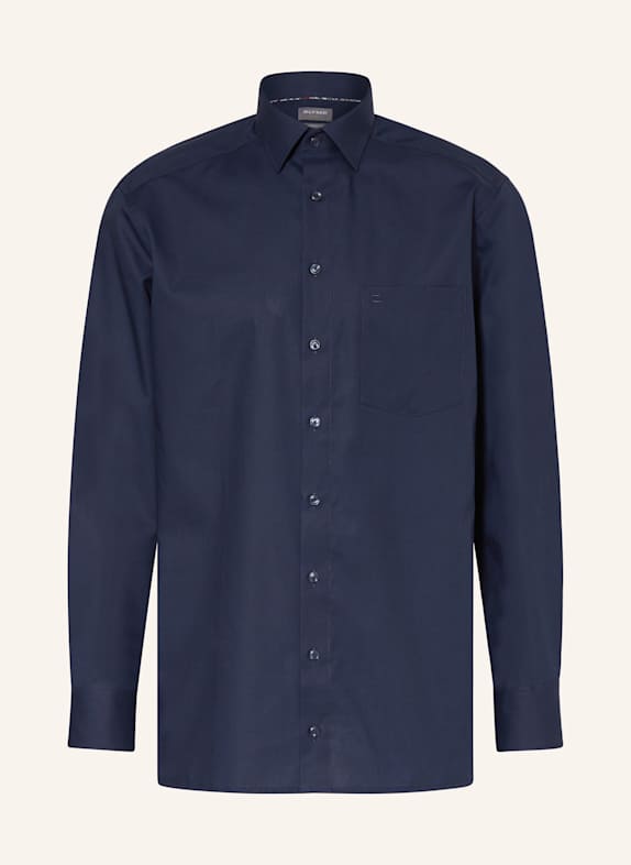 OLYMP Hemd Luxor comfort fit DUNKELBLAU