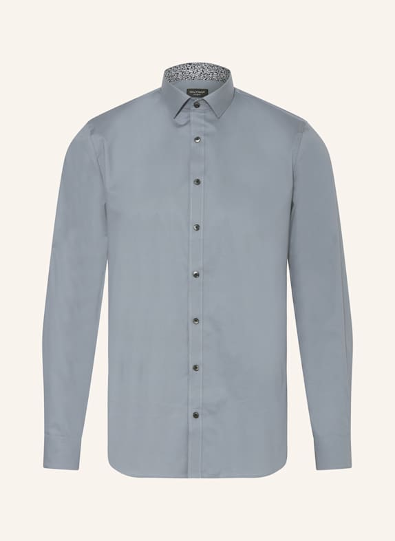 OLYMP Hemd No. Six super slim GRAU