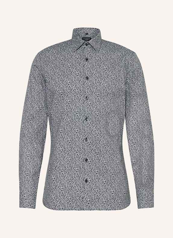 OLYMP Hemd No. Six super slim SCHWARZ/ GRAU/ WEISS