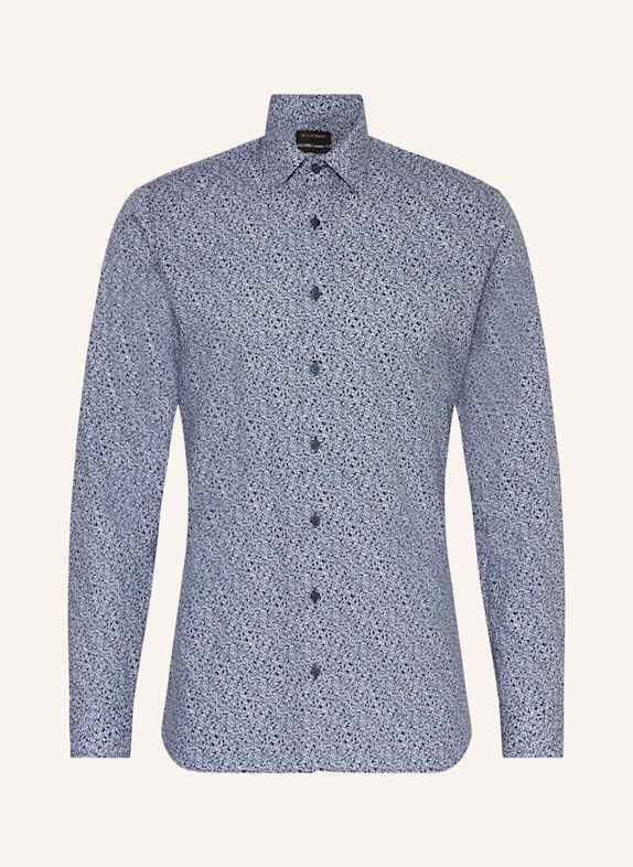 OLYMP Hemd No. Six super slim DUNKELBLAU/ HELLBLAU/ WEISS