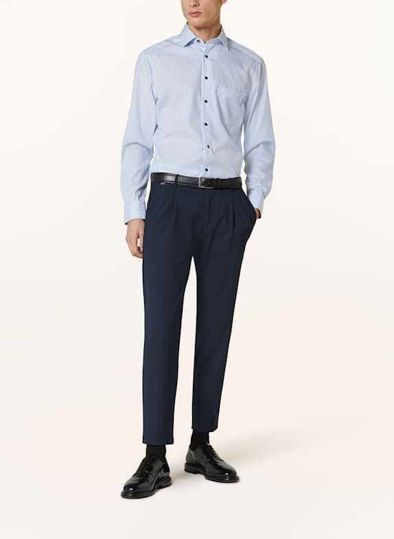 OLYMP Hemd Level Five modern fit HELLBLAU / WEISS