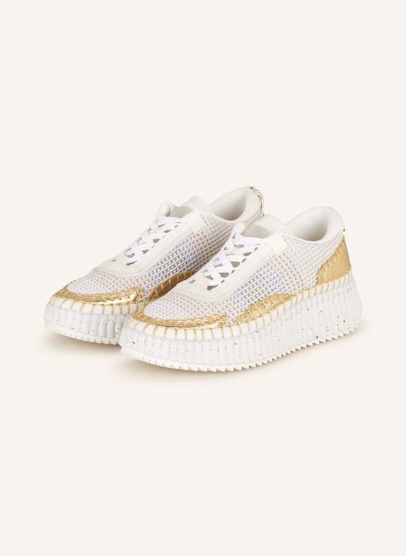 Chloé Sneaker NAMA 9DA GOLD COLOR