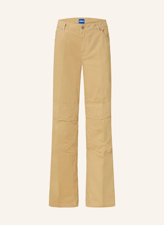 HUGO BLUE Cargohose HUNDER BEIGE