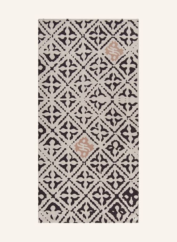 friendly hunting Seidentuch EYES OF MARAKECH BEIGE/ DUNKELGRAU/ TAUPE