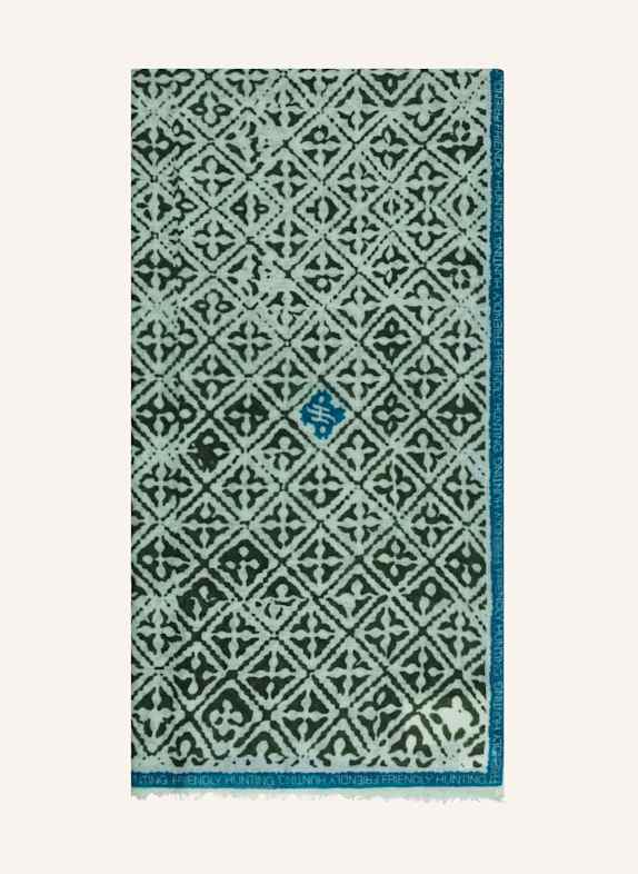 friendly hunting Cashmere-Schal EYES OF MARAKECH MINT/ GRÜN/ PETROL