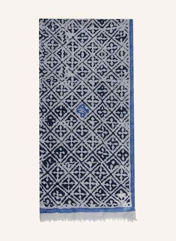 friendly hunting Cashmere-Schal EYES OF MARAKECH BLAU/ DUNKELBLAU/ HELLBLAU