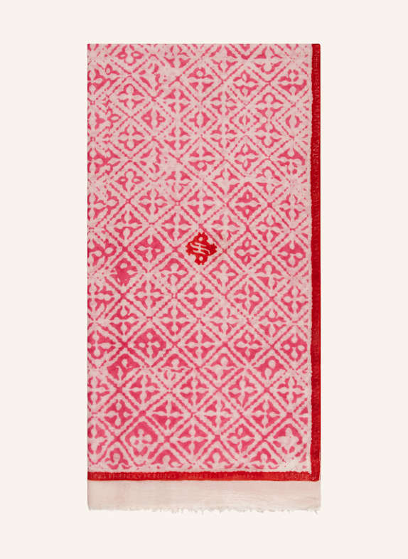 friendly hunting Cashmere-Schal EYES OF MARAKECH ROT/ HELLROSA/ PINK