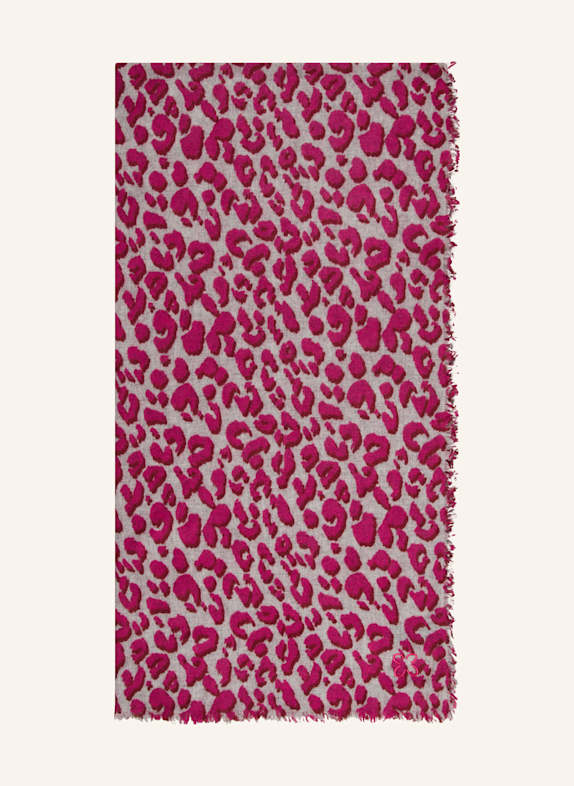 CODELLO Schal PINK/ HELLGRAU