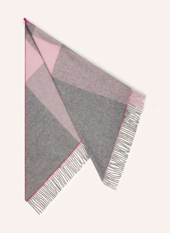 CODELLO Dreieckstuch PINK/ GRAU/ ROSA