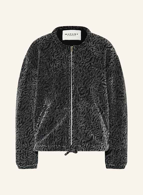 MARANT ÉTOILE Jersey-Blouson ABELINA GRAU/ SCHWARZ