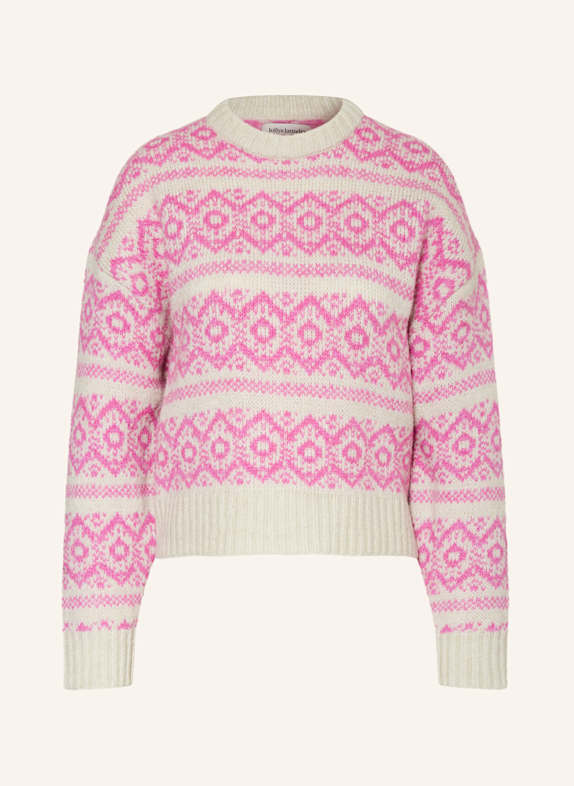 lollys laundry Pullover LOTTIELL CREME / PINK