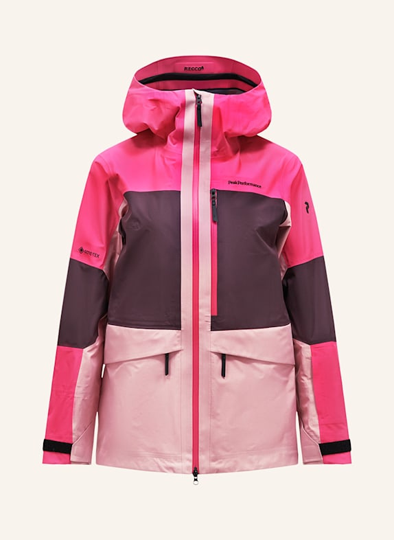 Peak Performance Midlayer TRAIL POLARTEC DUNKELROT/ PINK/ ROSÉ