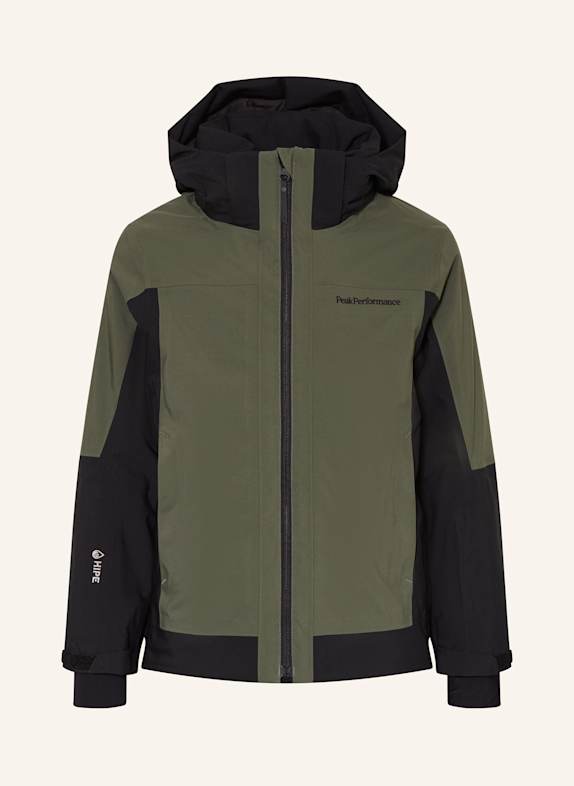 Peak Performance Skijacke RIDER TECH OLIV/ SCHWARZ
