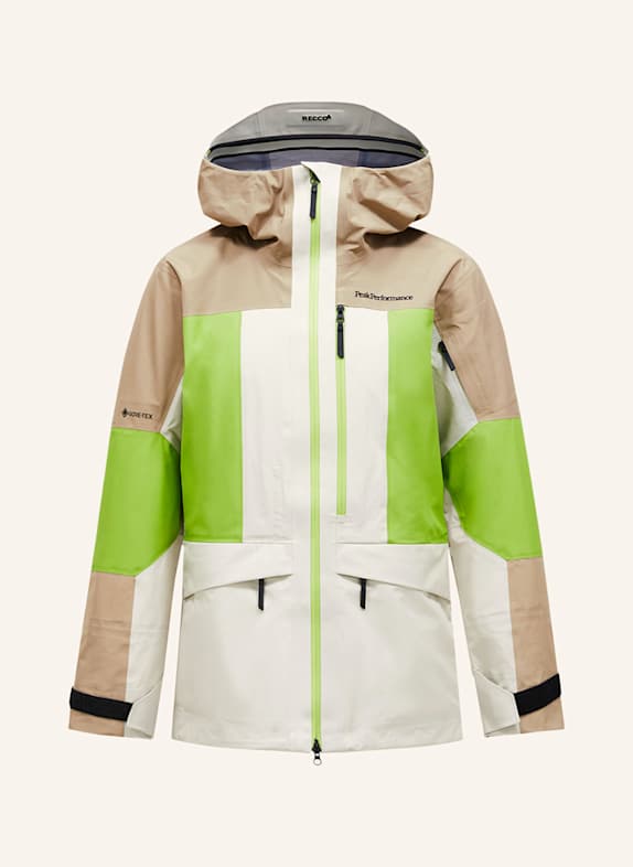 Peak Performance Midlayer TRAIL POLARTEC HELLGRÜN/ BEIGE