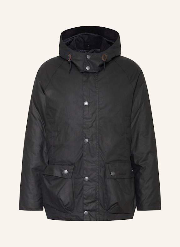 Barbour zur Marken Startseite mit abnehmbarer Kapuze DUNKELBLAU