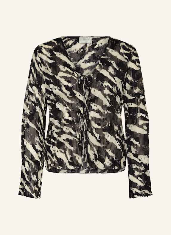 NEO NOIR Blouse INDY BLACK/ CREAM