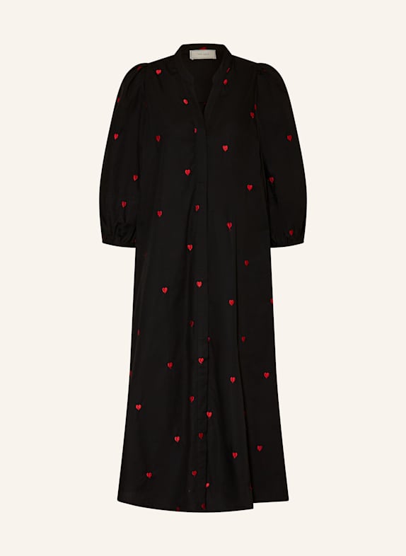 NEO NOIR Kleid VESTINA SCHWARZ/ ROT