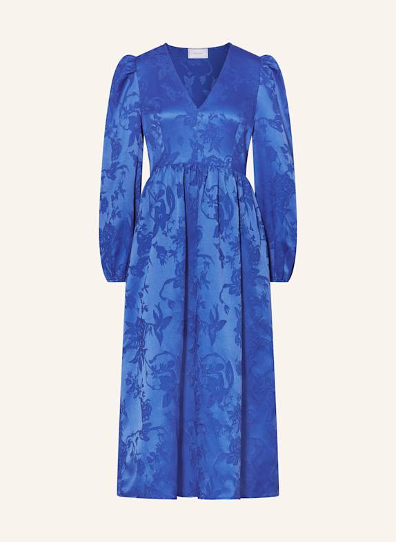 NEO NOIR Jacquard-Kleid LILLIBET BLAU