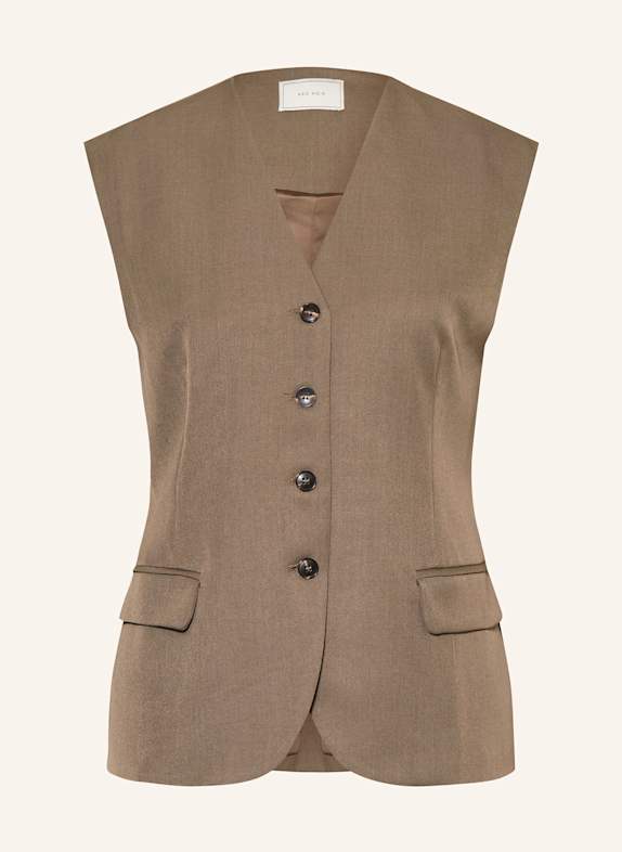 NEO NOIR Blazerweste GAMINA KHAKI