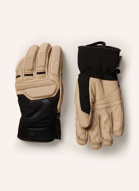 reusch Skihandschuhe PRO RC HELLBRAUN/ SCHWARZ