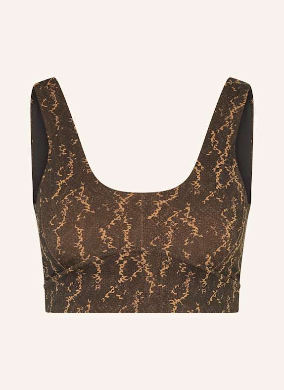 VARLEY Sports bra FORM ELSIE DARK BROWN/ BEIGE