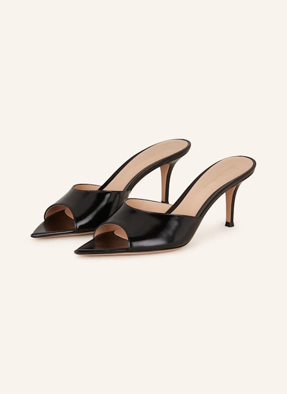 Gianvito Rossi Mules NUIT SCHWARZ
