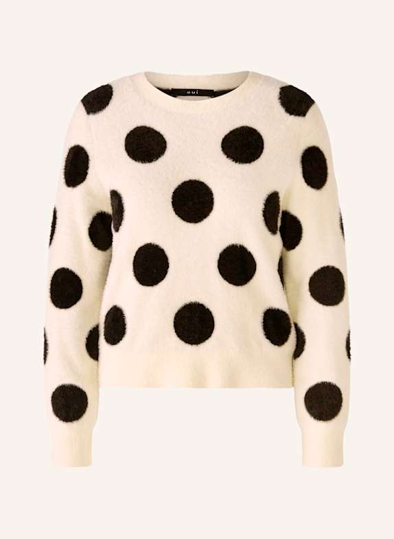 oui Sweater WHITE/ BLACK