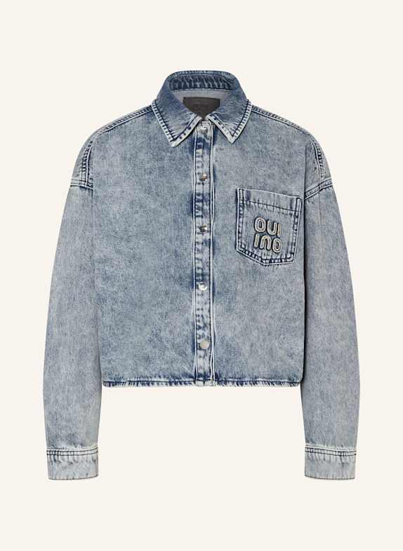 oui Denim jacket BLUE