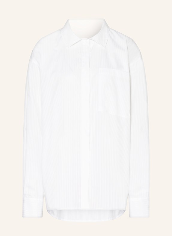 black palms Oversized-Hemdbluse WEISS