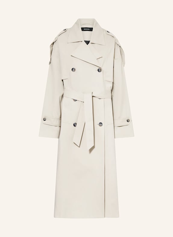 black palms Trenchcoat CORI CREME