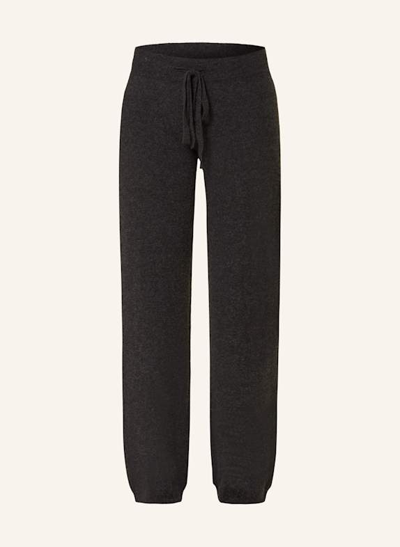 black palms Strickhose CASHI mit Cashmere DUNKELGRAU