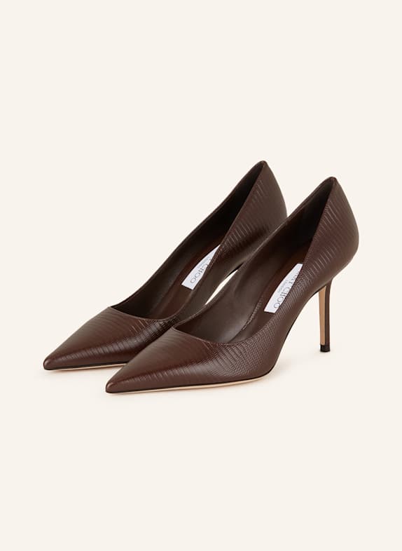 JIMMY CHOO Pumps LOVE 85 DUNKELBRAUN