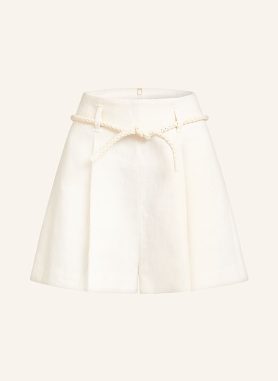 ZIMMERMANN Leinenshorts CRUSH CREME