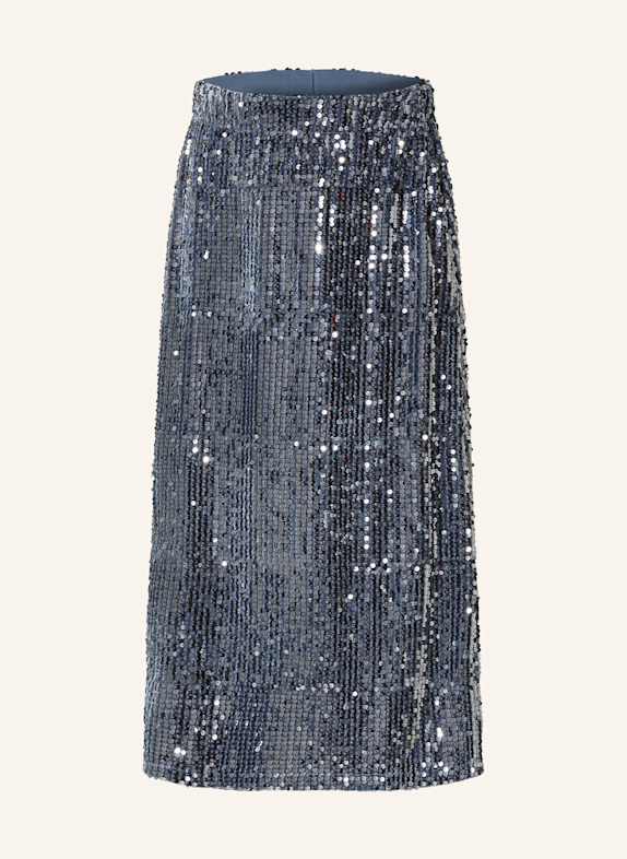 Smith & Soul Skirt with sequins BLUE GRAY