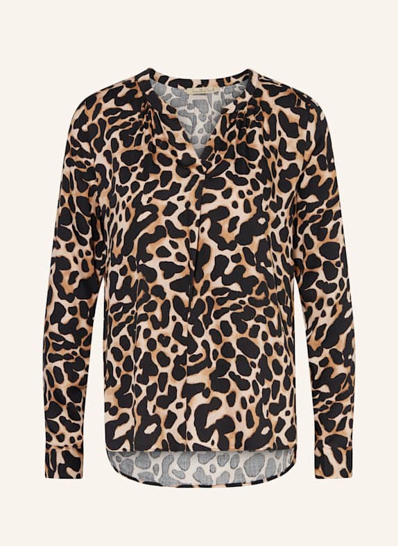 Smith & Soul NEW VINCE blouse shirt BLACK/ BROWN/ NUDE