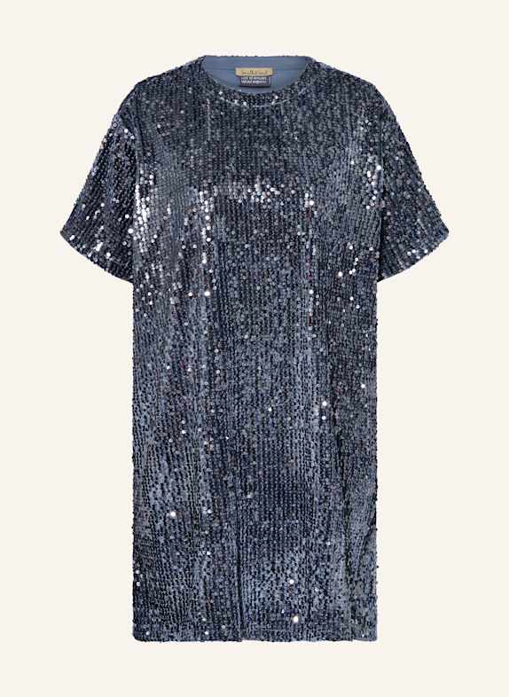 Smith & Soul Dress with sequins BLUE GRAY