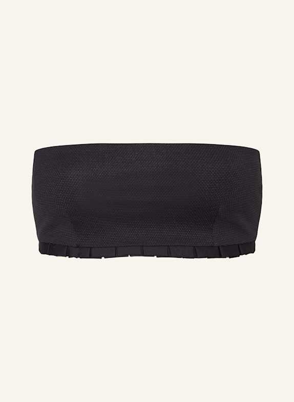 MYMARINI Bandeau-Bikini-Top TOP NO. 2 mit UV-Schutz 50+ SCHWARZ