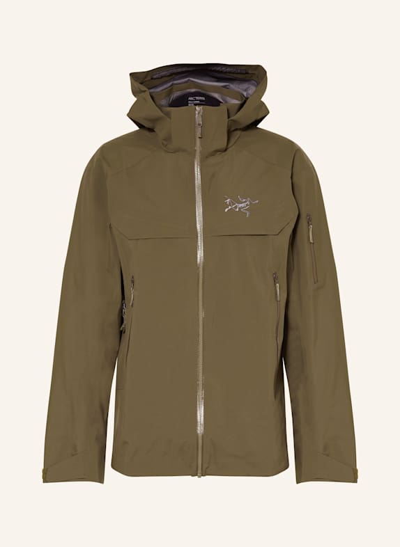 ARC'TERYX MACAI hardshell ski jacket KHAKI