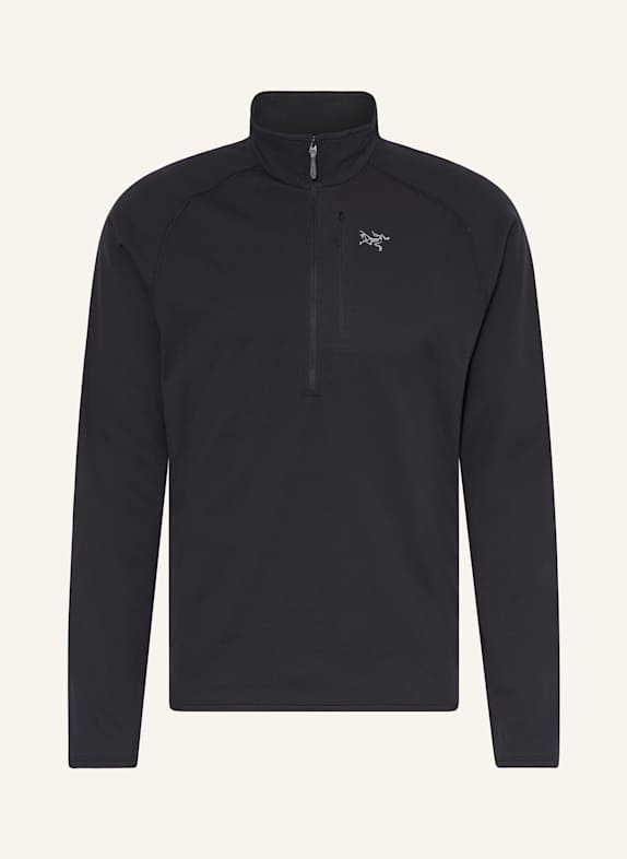 ARC'TERYX DELTA 1/2 ZIP sweater BLACK