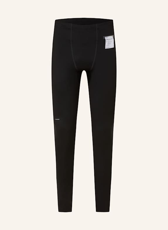 SATISFY Lauf-Tights COFFETHERMAL SCHWARZ