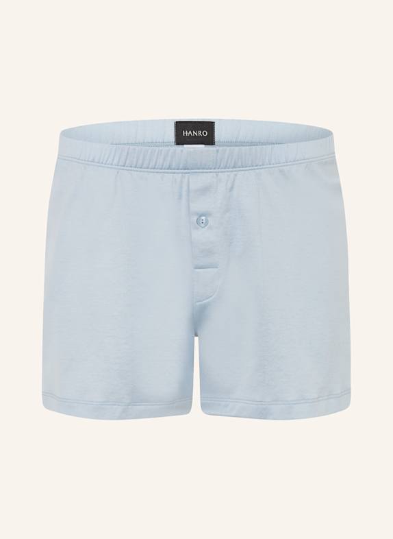 HANRO Boxershorts COTTON SPORTY HELLBLAU