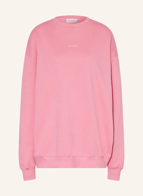 OH APRIL Oversized-Sweatshirt ROSA