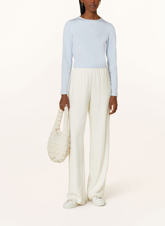 OH APRIL Cropped longsleeve ICA LICHTBLAUW
