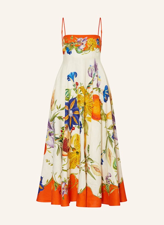 ALÉMAIS Kleid FLORES GELB/ ORANGE/ GRÜN