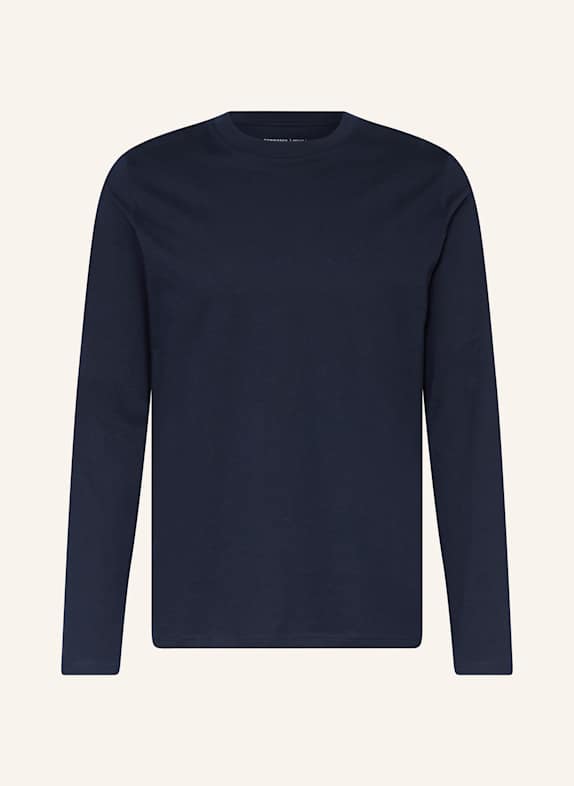 SCHIESSER Schlafshirt MIX+RELAX DUNKELBLAU